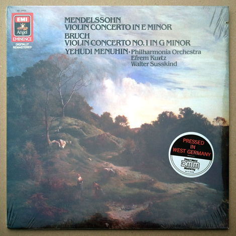 Sealed/EMI Digital/Menuhin/Mendelssohn - & Bruch Violin...