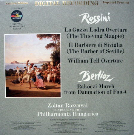 ★Audiophile★ M&K RealTime / ROZSNYAI, - Rossini Overtur...