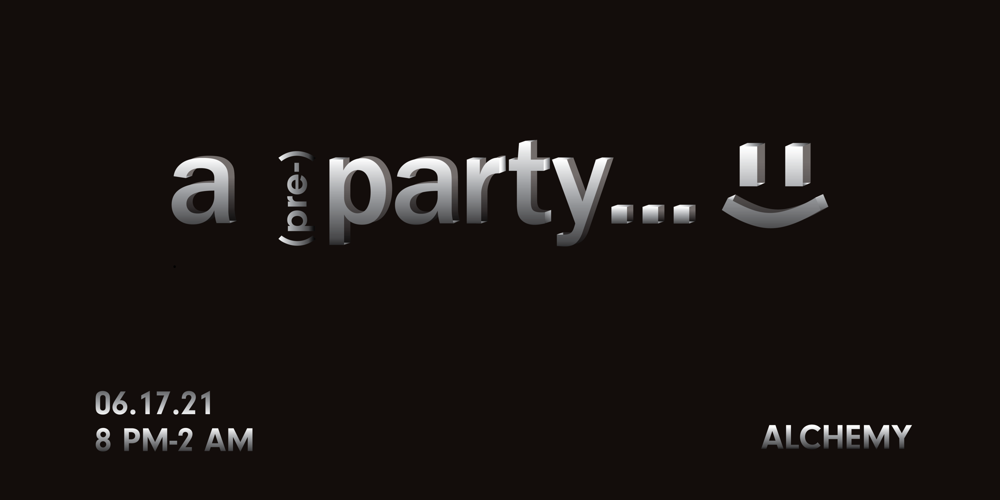 a (pre) Party... :) @ Alchemy promotional image