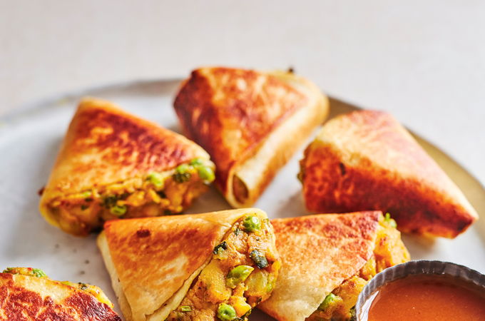 Samosas sans friture revisités