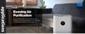Smart Energy Plug feature of evening air purification.