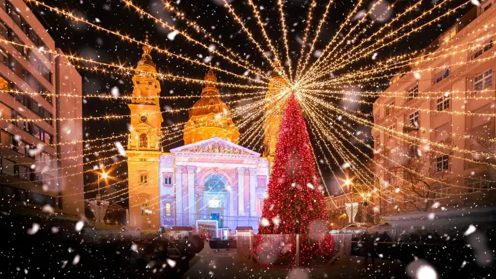 Budapest Christmas in Europe