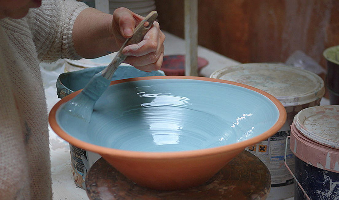  Santa Maria
- Terra Cuita is a ceramic factory located in the town of Pórtol, Marratxí, Mallorca. Its owners are a family of artisans who have been working with clay and pottery for five generations. They make custom design pieces and colorful tablewares.