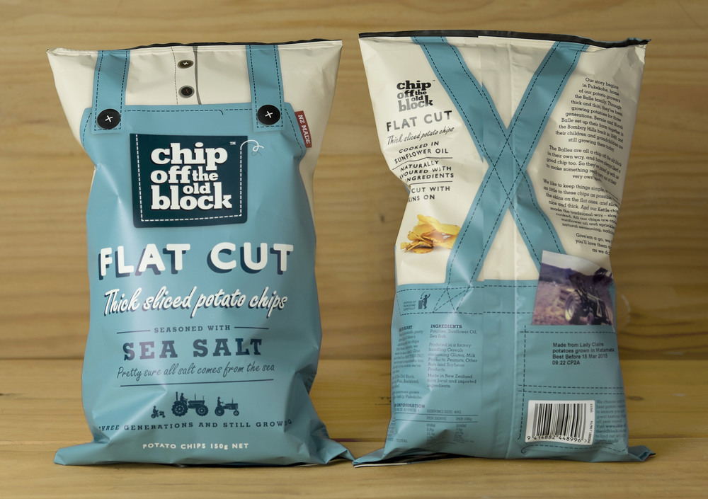 Chip Off The Old Block  Dieline - Design, Branding & Packaging Inspiration