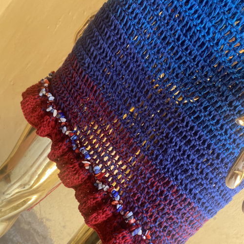 Embellished Ruffle Skirt