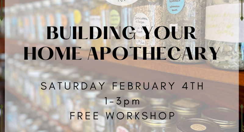 Building Your Home Apothecary