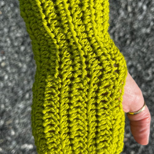Holey Wrist Warmers