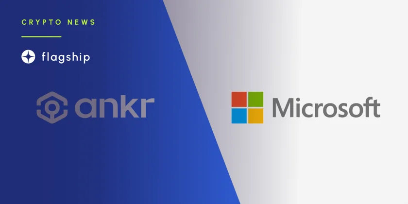 Ankr and Microsoft Partner to Deliver Enterprise-Grade Blockchain Node Hosting Services