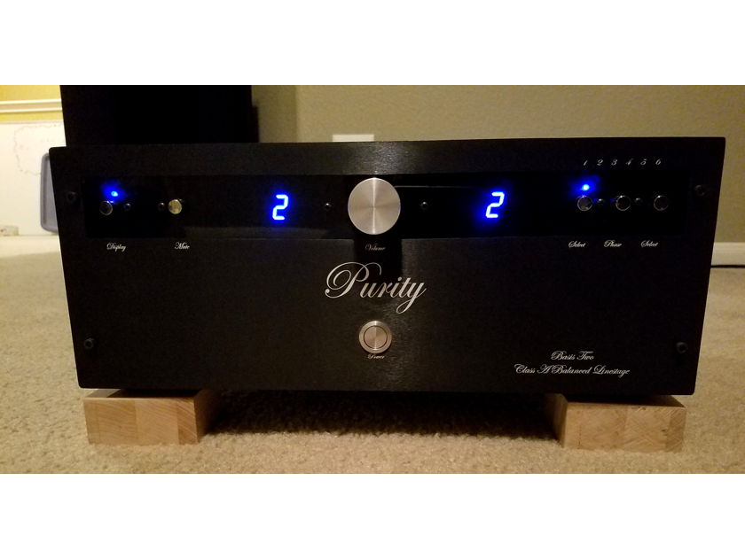 Purity Audio Design Basis mk2.2 with several upgrades and 2 sets of tubes