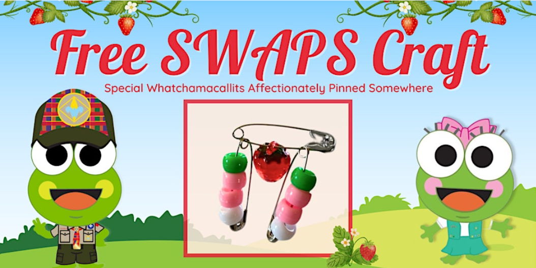 Free SWAPs craft at sweetFrog Timonium promotional image
