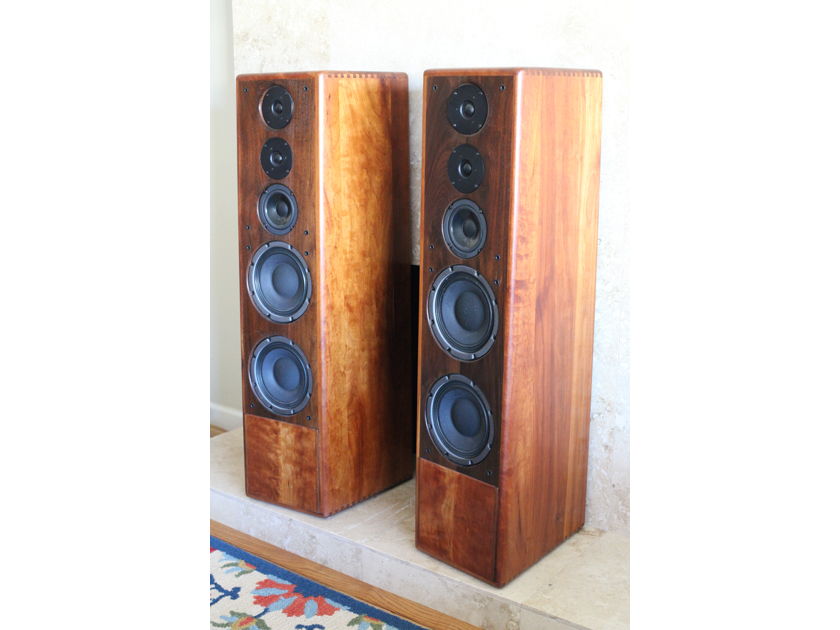 Daedalus Audio DA-1 Full Range Speakers, Beautiful Condition, Cherry Wood