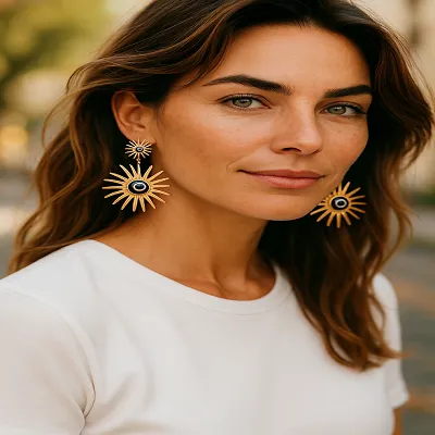 Evil Eye Earrings