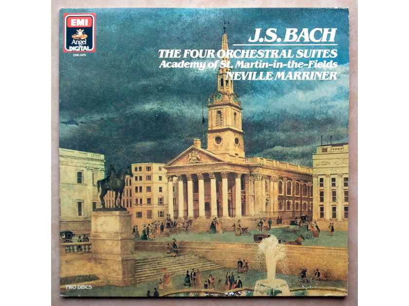 EMI Digital/Marriner/Bach - The Four Orchestral Suites / 2-LP / German Pressings / EX