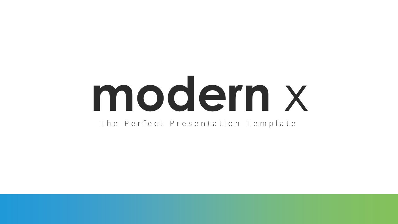 Modern X Consulting Firm Proposal Presentation Template Agenda