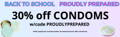 College students save 30% off Lovability condoms