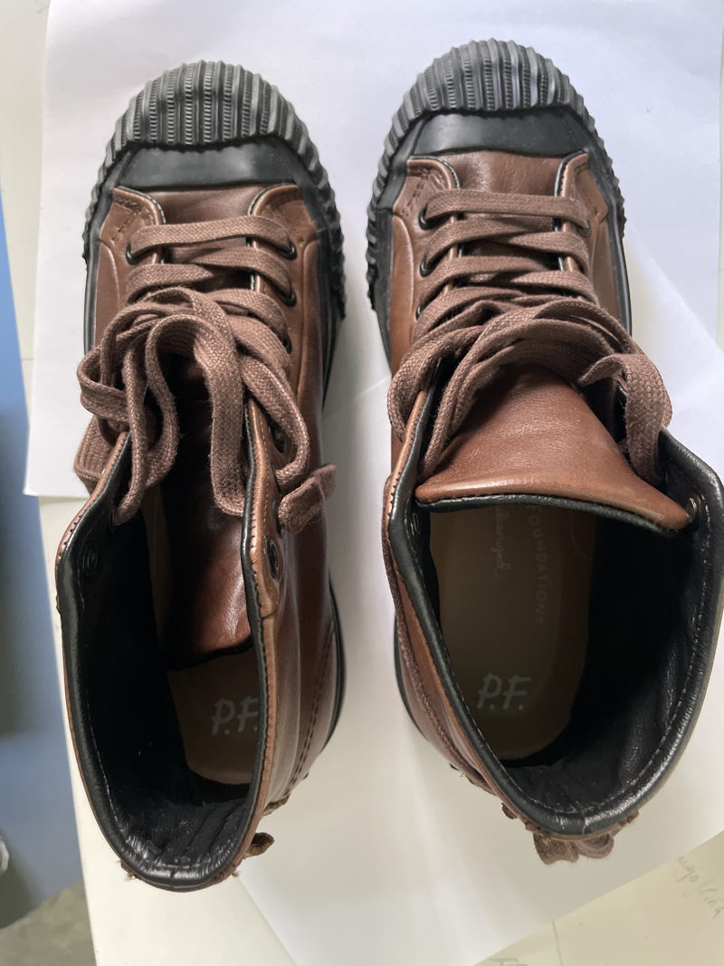 Grounder Hi Leather unisex - $62.40 | P.F. Flyers Re-Laced