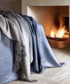 white washed linen quilt