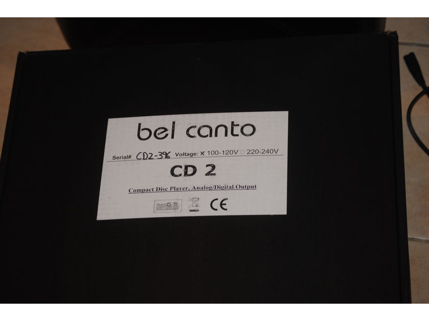 Bel canto CD 2 compact disc . player/digital out