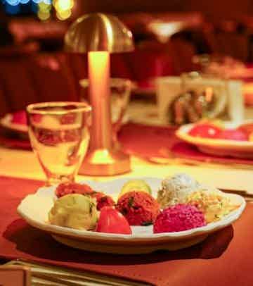 Enjoy a Turkish dinner with unlimited drinks