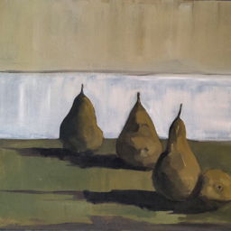 painting of pears