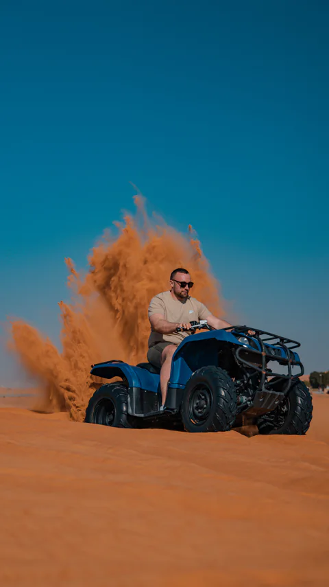 Sandboarding, Camel Ride & 60-Minute Quad Bike Safari