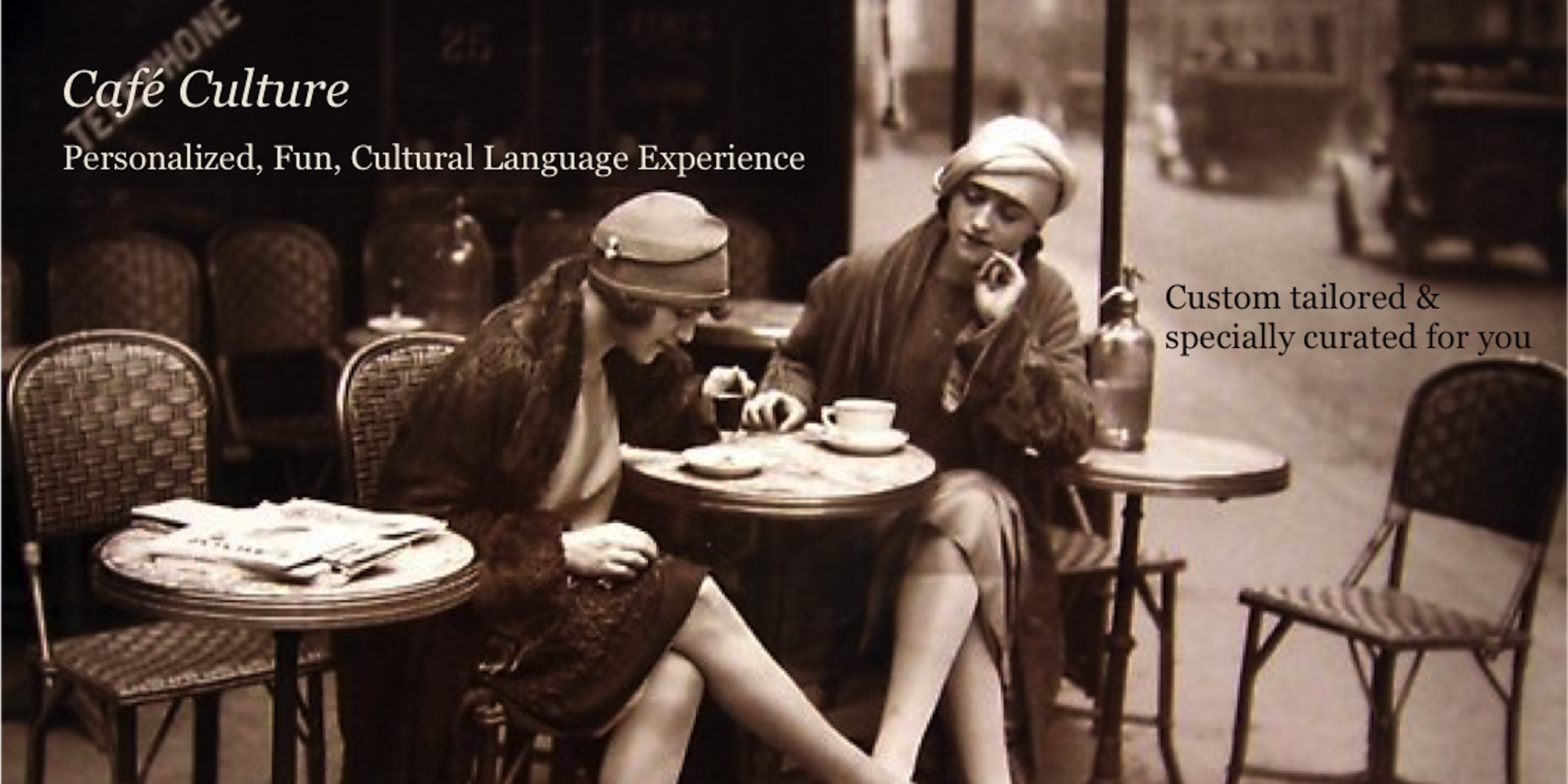 Café Culture: Portuguese Lesson & Conversation Practice promotional image