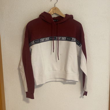 2-farbig Hoodie