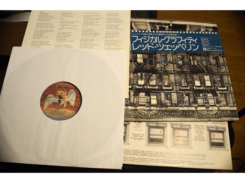 Led Zeppelin - Physical Graffti Brilliant 1975 Japanese pressing w/OBI and inserts