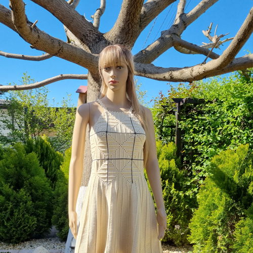 Crochet dress for summer