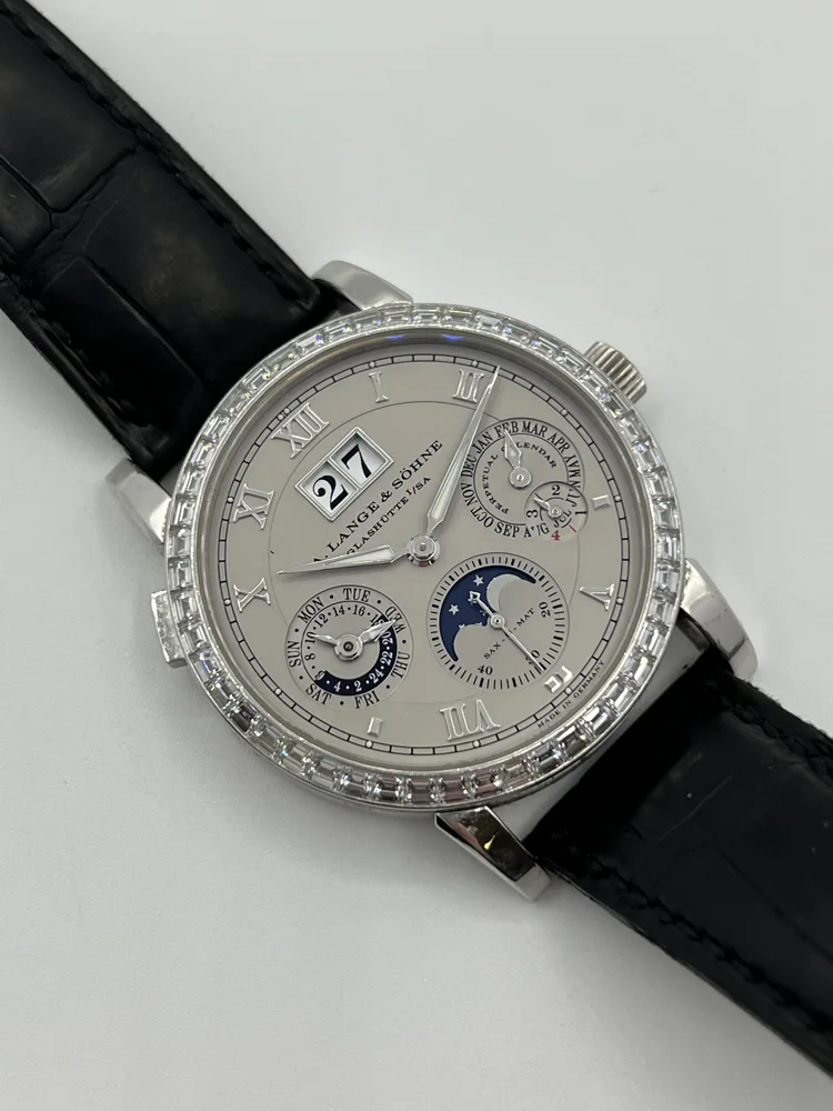A. Lange & Söhne Langematik Perpetual PT Unique Baguette Diamonds 