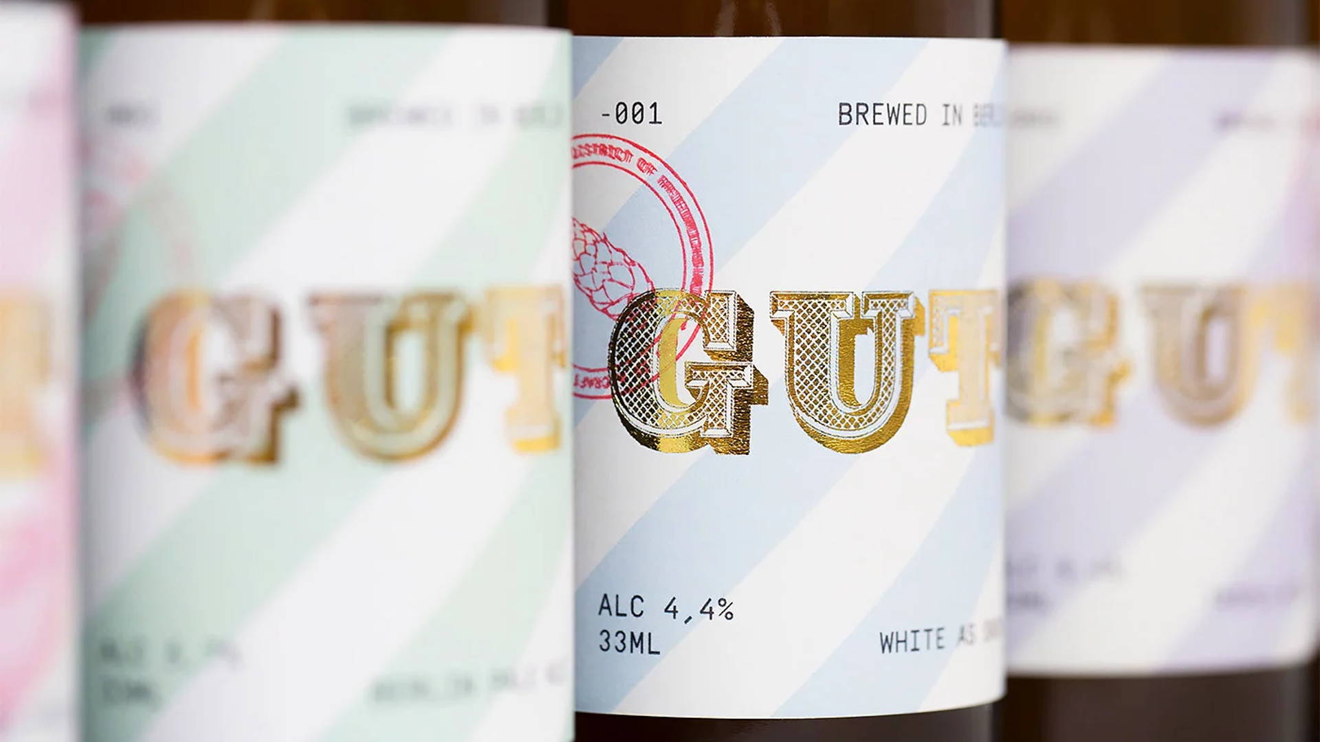 Featured image for "Gut Beer" Comes With an Soft Yet Elegant Look
