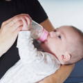 Baby Drinking from Bottle | My Organic Company