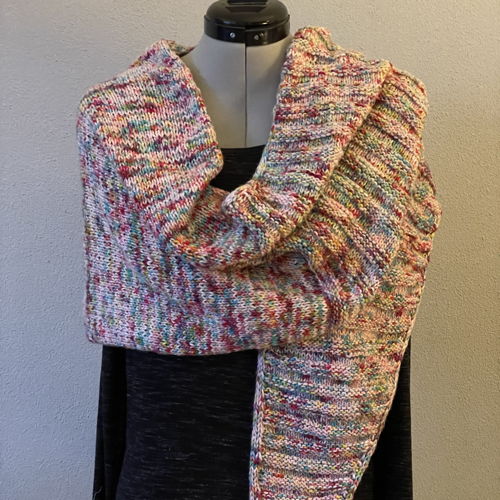 Gebreide sjaal Chantal