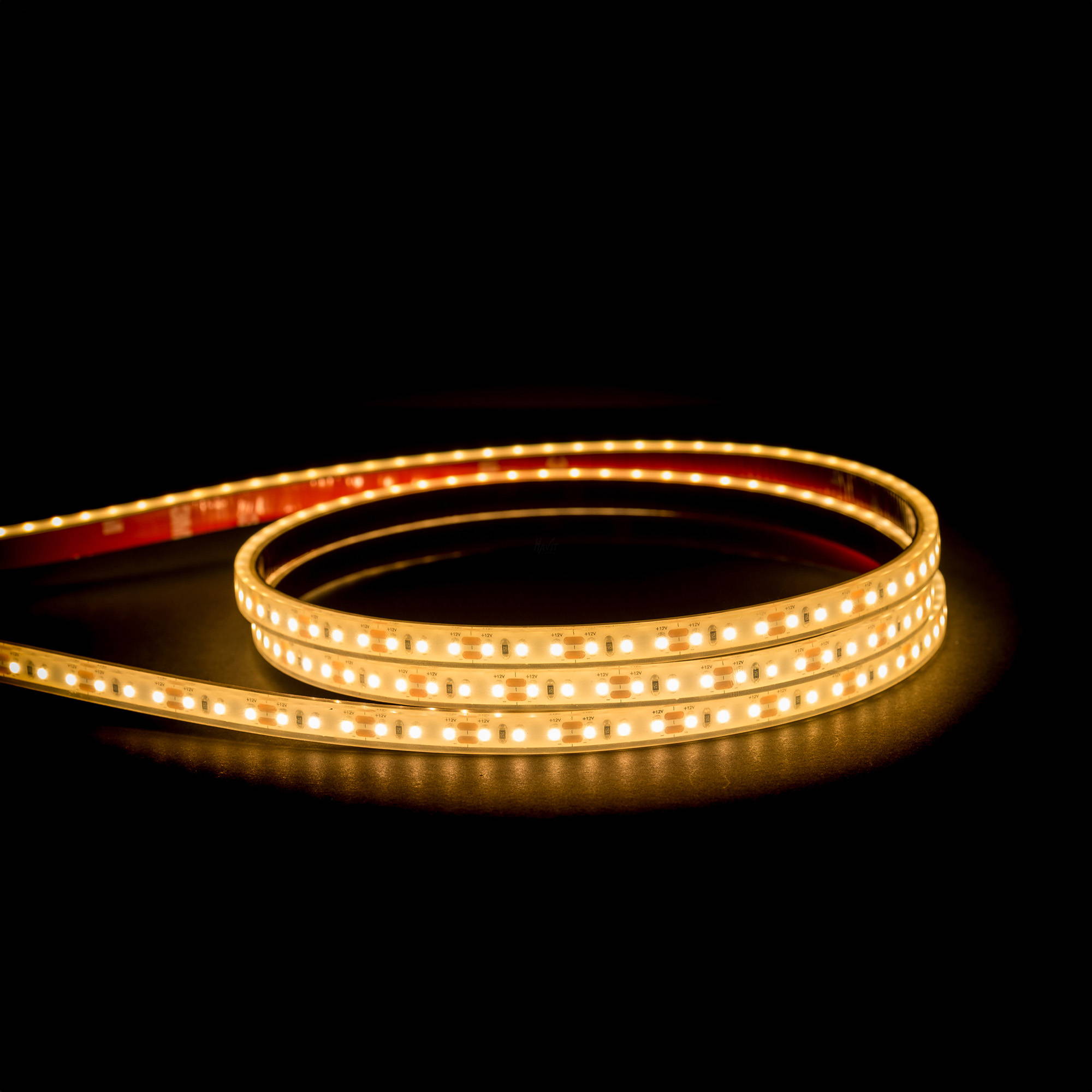 HV9723-IP67-120-3K - 9.6w 12v DC IP67 LED Strip 3000k