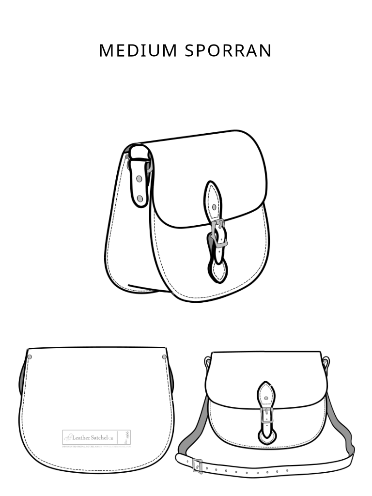 Sketch of a Medium Sporran