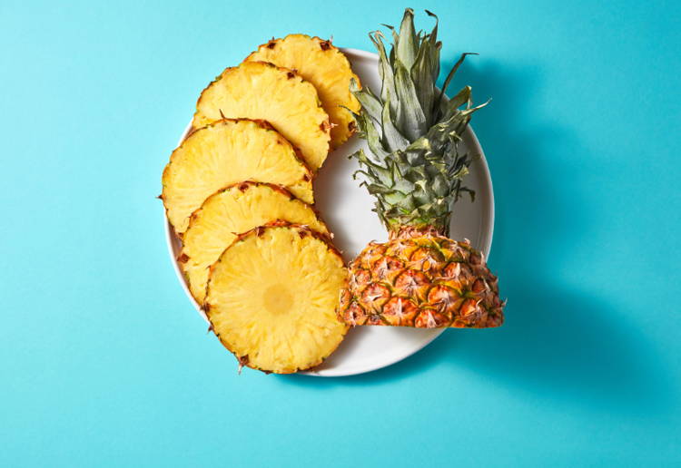 パイナップル食べごろ