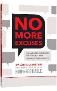 Book cover No More Excuses: The Five Accountabilities for Personal and Organizational Growth