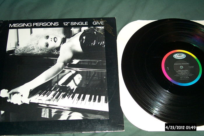 Missing Persons - Give 12 Inch Vinyl Single  Capitol La...