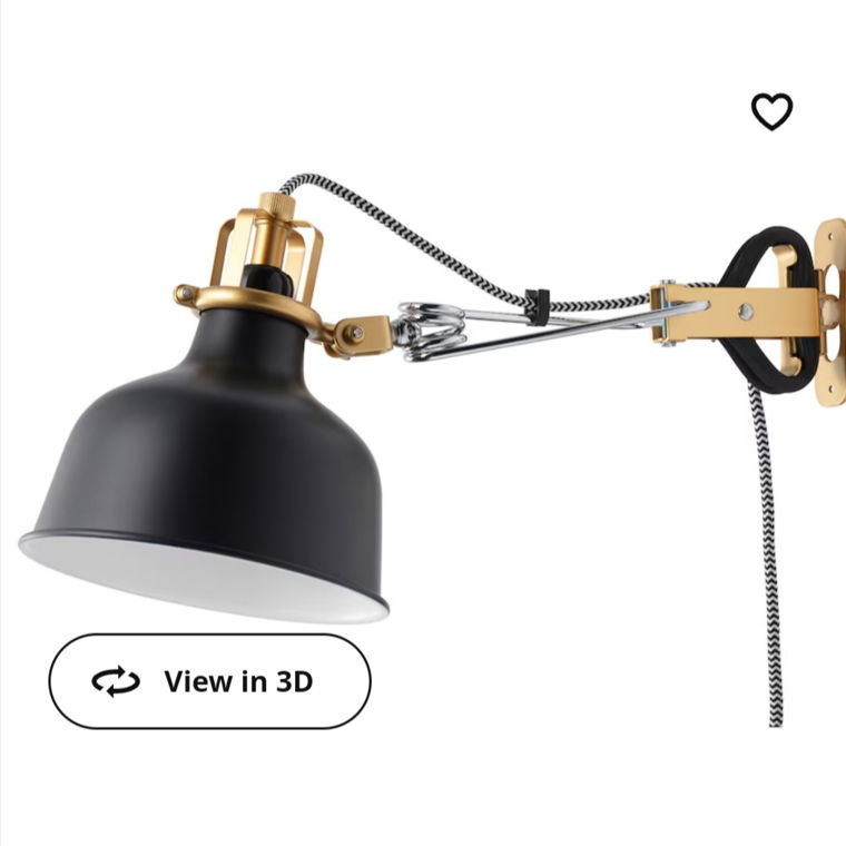 2 für 1 Lampen von Ikea