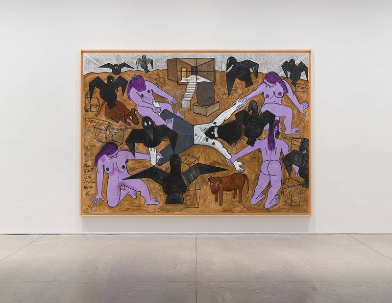 Image may contain: Art, Painting, Modern Art, Baby, Person, and Adult