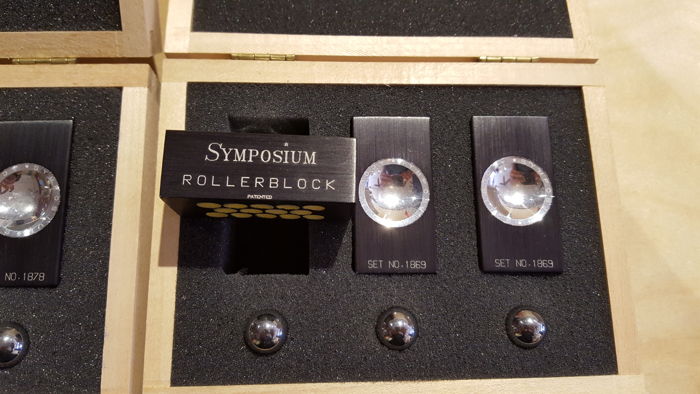 Symposium Acoustics Rollerblocks Series 2 w/Tungsten Ca...