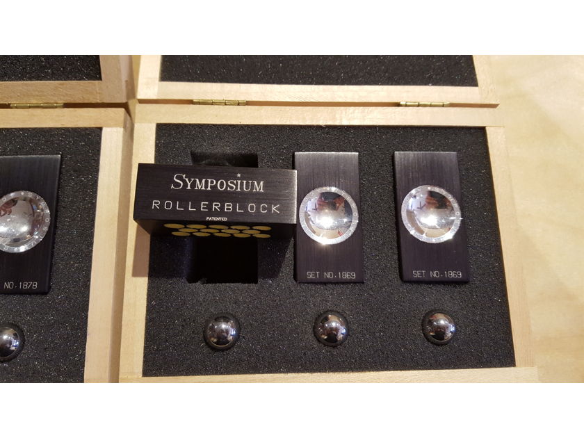 Symposium Acoustics Rollerblocks Series 2 w/Tungsten Carbide