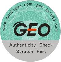 GEO Medical anti-fake authenticity seal