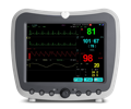 portable patient monitor with 2-ECG view