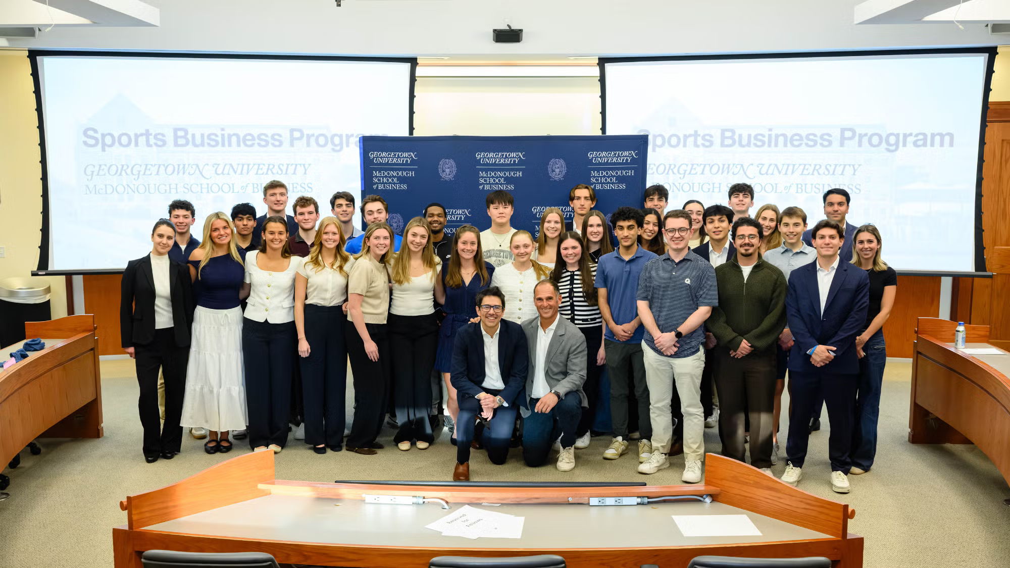 Athletes Invest Fireside Chat, Georgetown University