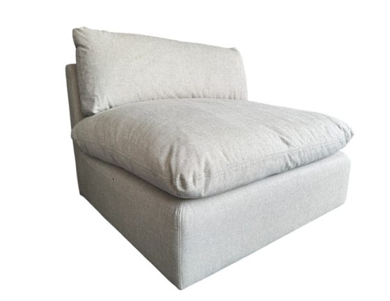 Fluffy Modular 3 Piece + Ottoman - Image 5