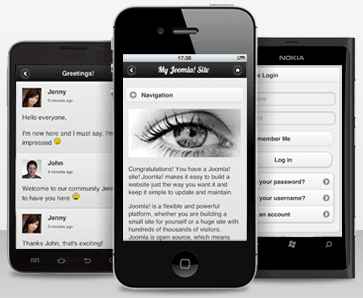 Компонент установки шаблона для мобильных устройств Mobile Joomla