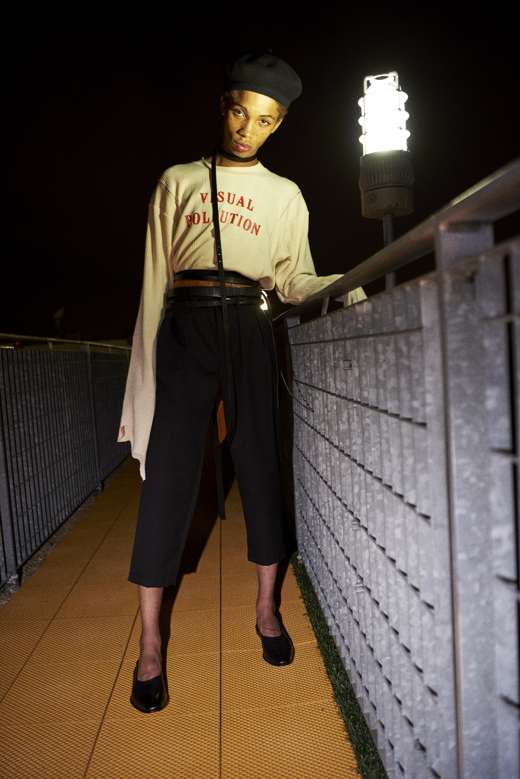 Sankuanz fw17 menswear- cdg cropped pants- haider loafers