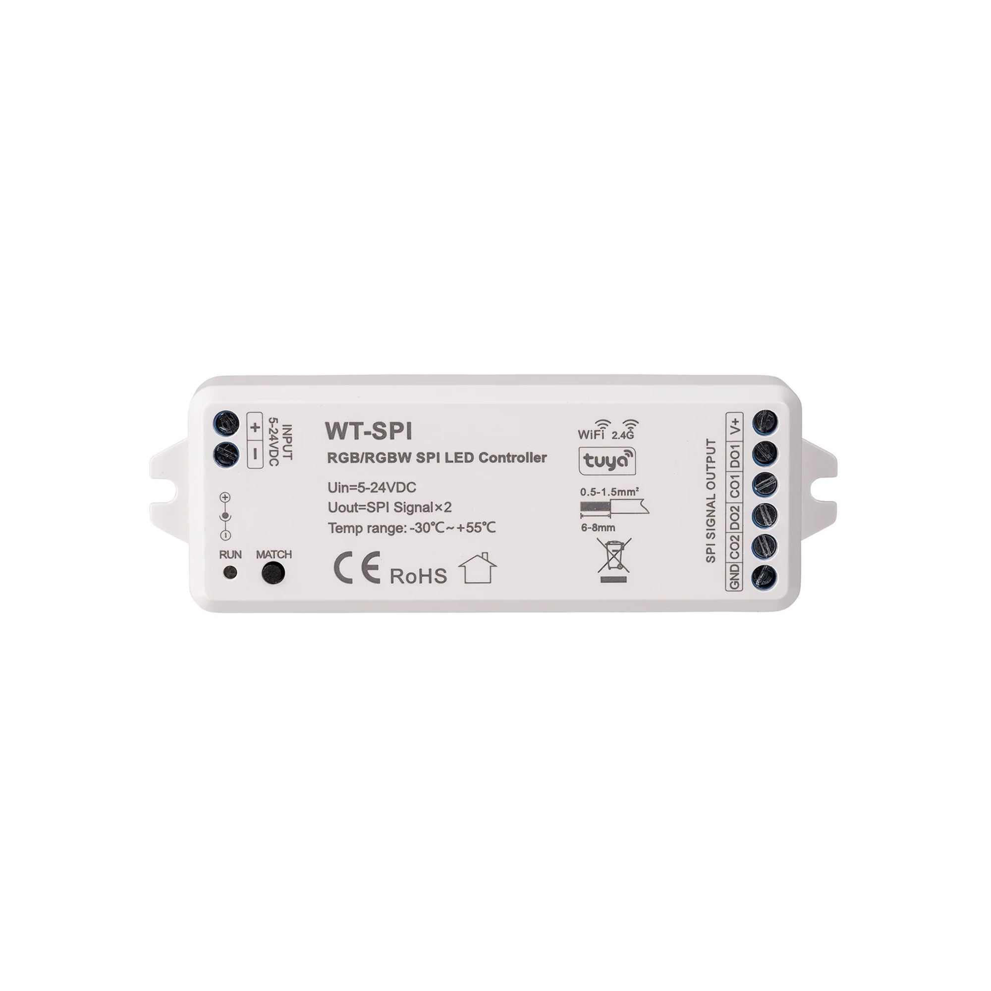 HCP-77244 - WIFI + RF SPI LED Strip Receiver