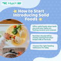 How to start Solid foods | The Milky Box 